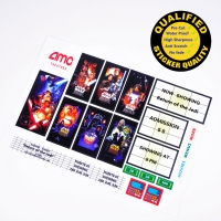 Custom sticker for Set 10184 10232 Cinema, V8, Premium quality