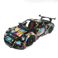 Custom sticker for Set 42056 GT3 colorful painting Livery, sticker only.