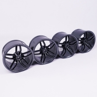 Custom 4 pcs Full Painted rims for set 42083 42115 and Cada Lafer 1:8 scale car, V6