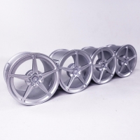 Customized 4 pcs Full Painted rims for set 42083 42115 and Cada Lafer 1:8 scale car, V4